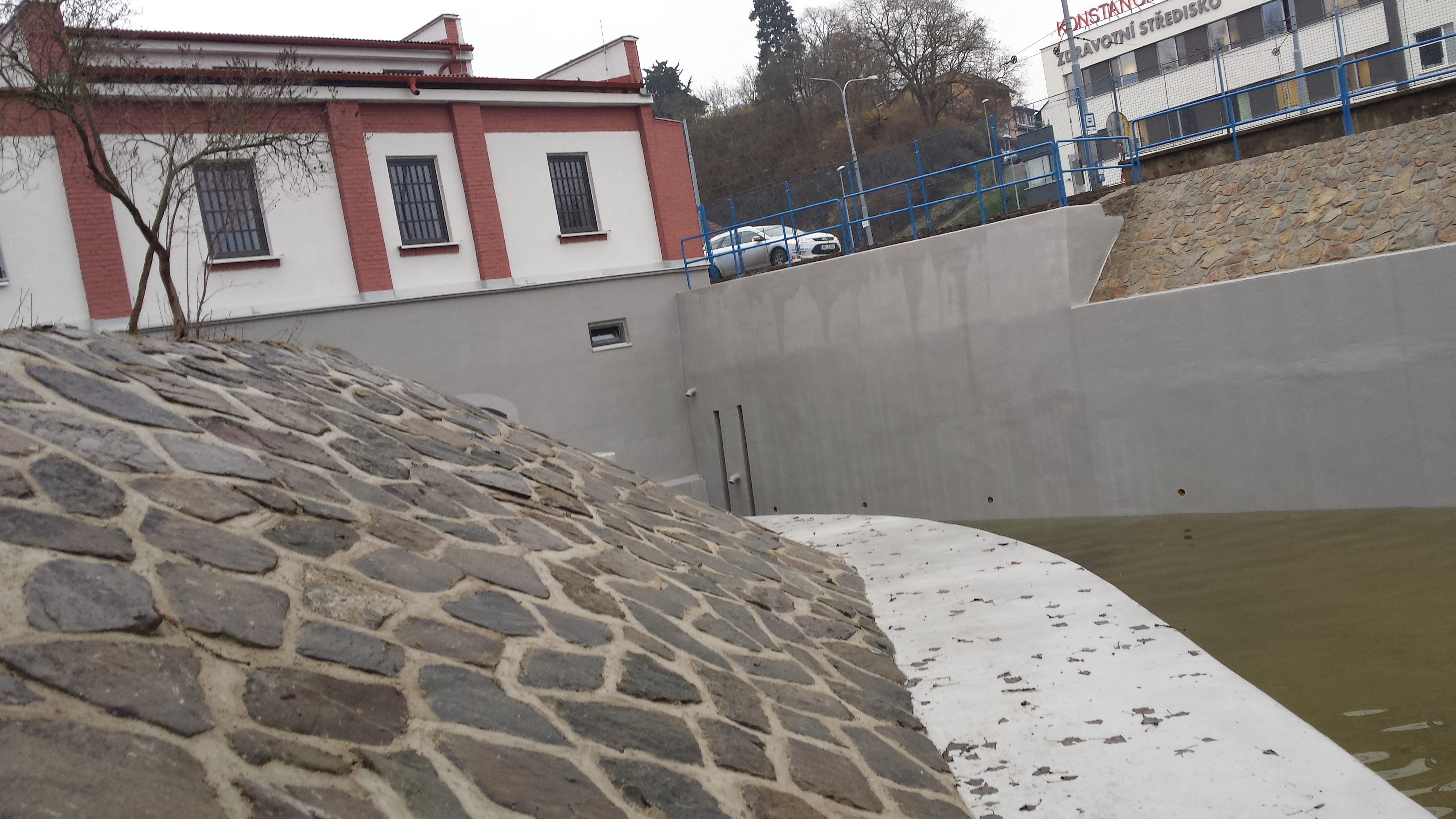 Brno - Komín, malá vodní elektrárna